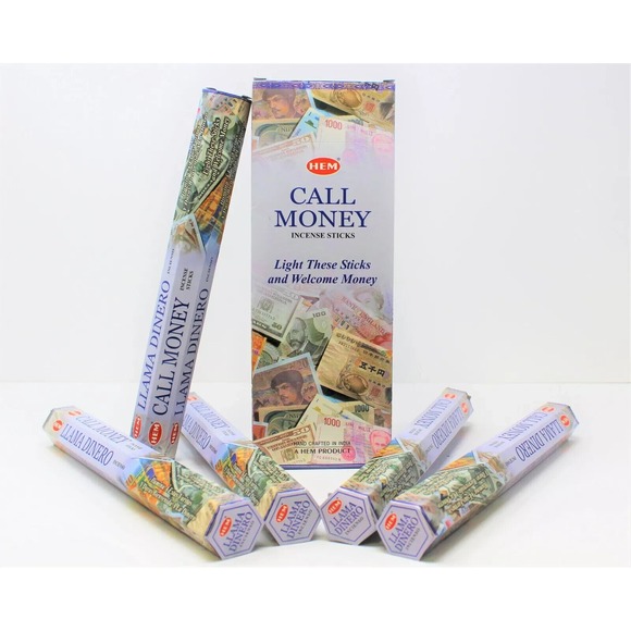 Hem Other - Hem CALL‎ MONEY Incense Sticks 6 Packs of 20 Sticks Each Assorted Frangrances